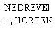 NEDREVEI 11, HORTEN