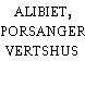 ALIBIET, PORSANGER VERTSHUS