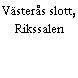 Västerås slott, Rikssalen