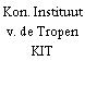 Kon. Instituut v. de Tropen KIT