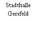 Stadthalle Gersfeld