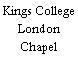 Kings College London Chapel