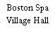 Boston Spa Village Hall