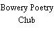 Bowery Poetry Club