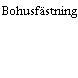 Bohusfästning