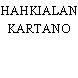 HAHKIALAN KARTANO
