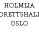 HOLMLIA IDRETTSHALL, OSLO