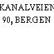 KANALVEIEN 90, BERGEN