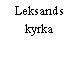 Leksands kyrka