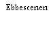 Ebbescenen
