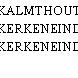KALMTHOUT KERKENEIND