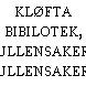 KLØFTA BIBILOTEK, ULLENSAKER