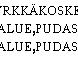 JYRKKÄKOSKEN HUVIALUE,PUDASJÄRVI