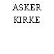ASKER KIRKE