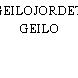 GEILOJORDET, GEILO