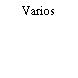Varios
