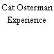 Cat Osterman Experience
