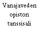 Vanajaveden opiston tanssisali