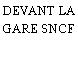DEVANT LA GARE SNCF