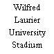 Wilfred Laurier University Stadium