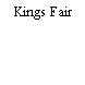 Kings Fair