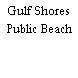 Gulf Shores Public Beach