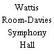 Wattis Room-Davies Symphony Hall