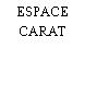 ESPACE CARAT