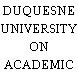 DUQUESNE UNIVERSITY ON ACADEMIC WALK