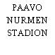 PAAVO NURMEN STADION