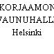 KORJAAMON VAUNUHALLI, Helsinki
