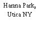 Hanna Park, Utica NY