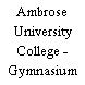 Ambrose University College - Gymnasium