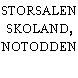 STORSALEN SKOLAND, NOTODDEN