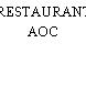 RESTAURANT AOC