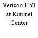 Verizon Hall at Kimmel Center