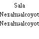 Sala Nezahualcoyotl