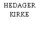 HEDAGER KIRKE