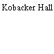 Kobacker Hall