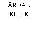 ÅRDAL KIRKE