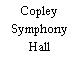 Copley Symphony Hall