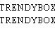 TRENDYBOX