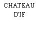 CHATEAU D'IF