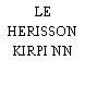 LE HERISSON KIRPI NN