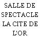 SALLE DE SPECTACLE LA CITE DE L'OR