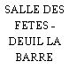 SALLE DES FETES - DEUIL LA BARRE
