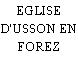 EGLISE D'USSON EN FOREZ