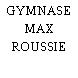 GYMNASE MAX ROUSSIE