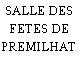 SALLE DES FETES DE PREMILHAT