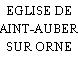 EGLISE DE SAINT-AUBERT SUR ORNE